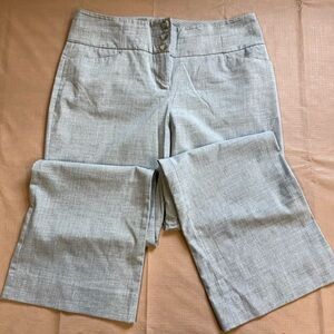 The Limited, Light Gray Wide-Leg Dress Pants